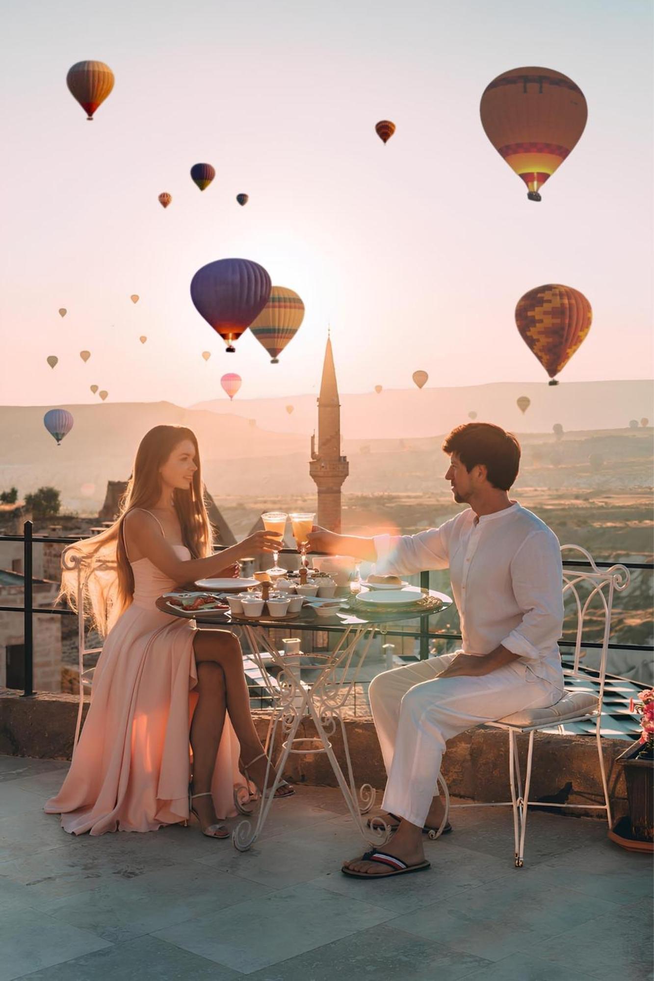 Karlik Cave Suite Cappadocia Ючхисар Екстериор снимка