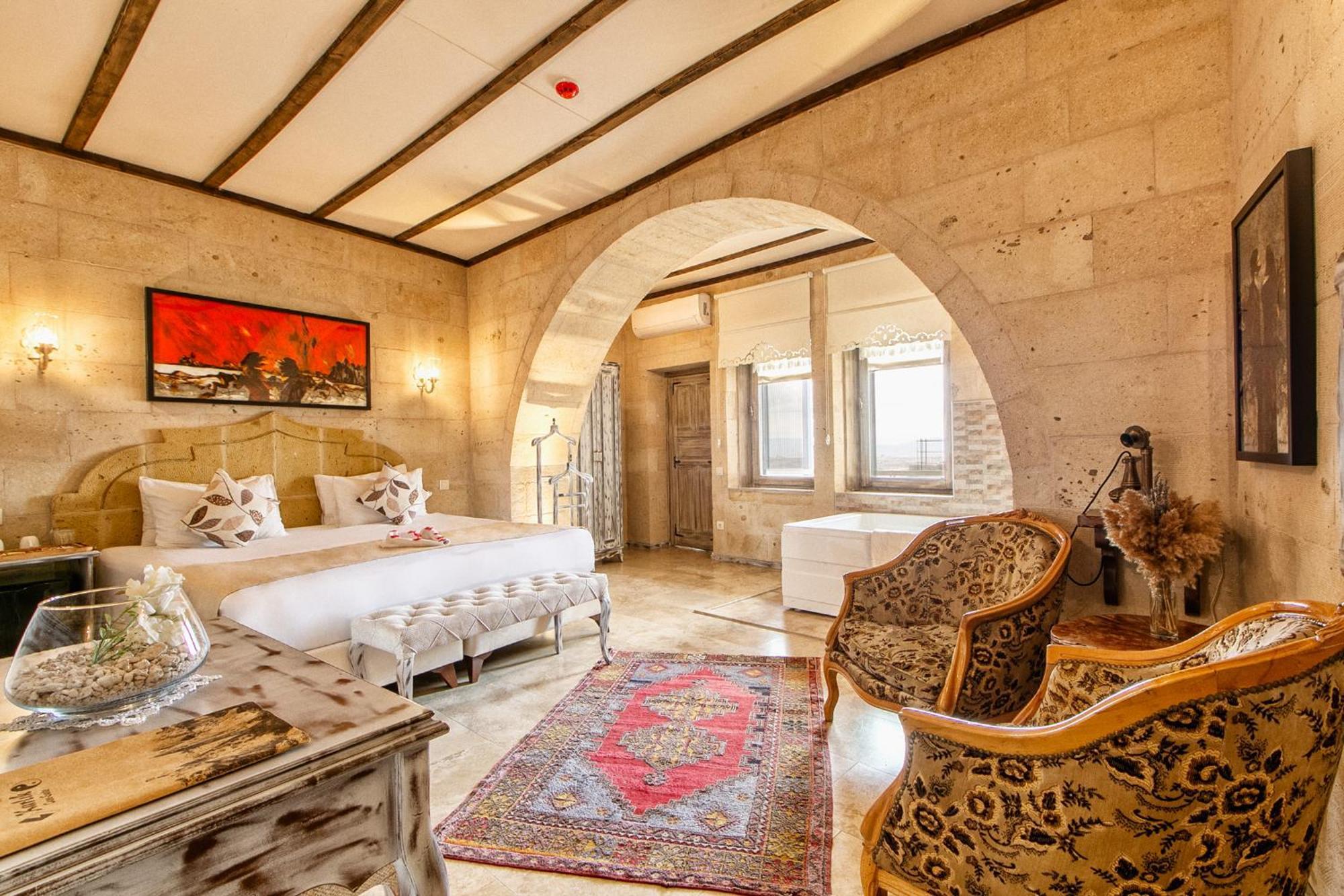Karlik Cave Suite Cappadocia Ючхисар Екстериор снимка