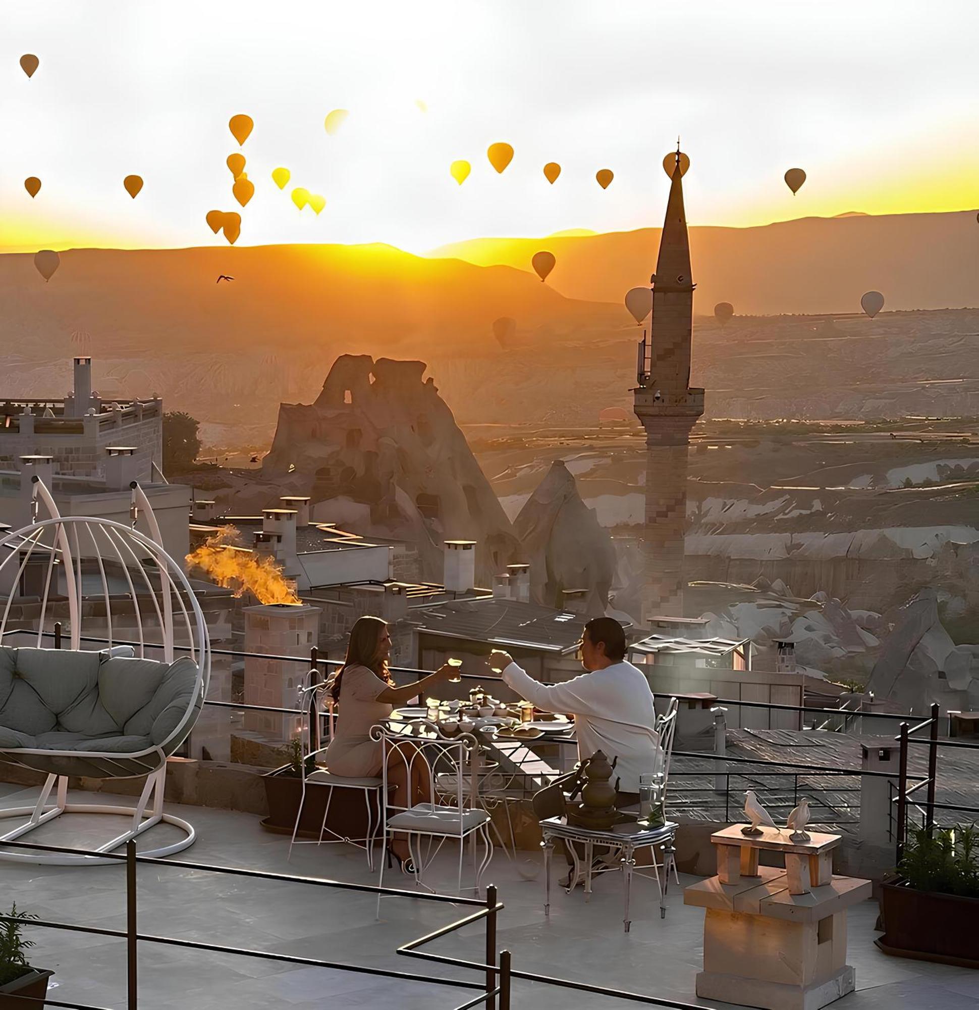 Karlik Cave Suite Cappadocia Ючхисар Екстериор снимка